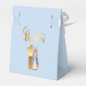 Personalisieren Sie das Geburtsdatum von Peter dem Geschenkschachtel (Rückseite)