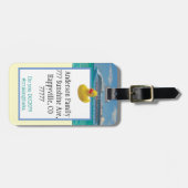 Personalisieren Sie das Gepäckstück mit Ente Gepäckanhänger (Vorderseite horizontal)