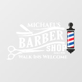 Personalisieren Sie das Geschäft mit dem allgemein Fensteraufkleber (Blatt)