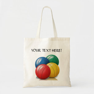 Personalisieren Sie das Geschenk des Bocce Ball Pl Tragetasche
