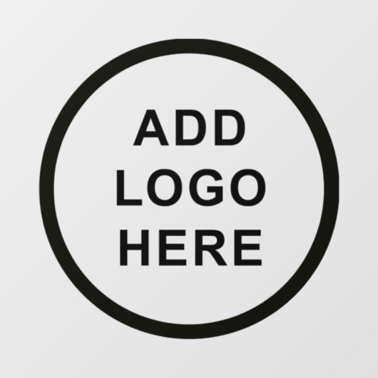 Personalisieren Sie das Logo für Veranstaltungen i Fensteraufkleber (Blatt)