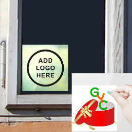 Personalisieren Sie das Logo für Veranstaltungen i Fensteraufkleber