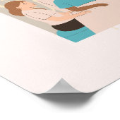 Personalisieren Sie das Plakat Quotes für Krankenh (Ecke)