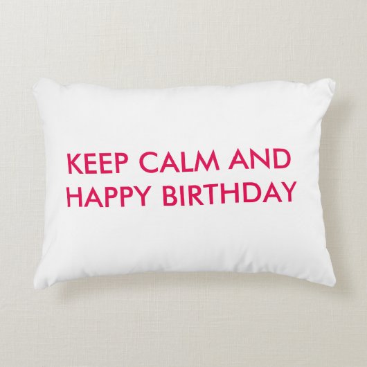 Personalisieren Sie das Schicksal von Anniversarie Dekokissen (Vorderseite)