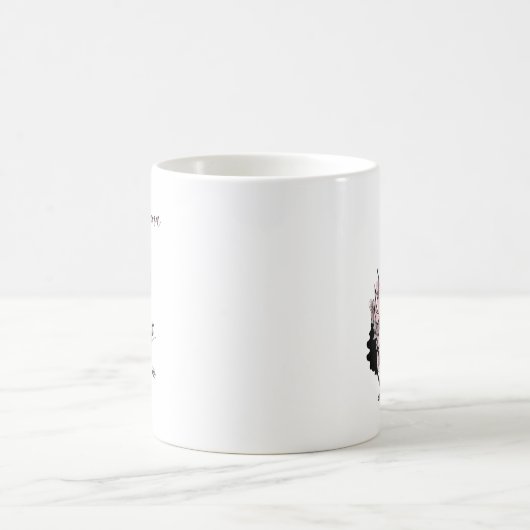 Personalisieren Sie das Stretching der Ballerina i Kaffeetasse (Mittel)