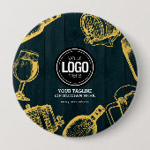 Personalisieren Sie das Thema "Business Dark Green Button (Vorderseite)