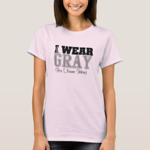 Personalisieren Sie das Tragen von Graubandronenkr T-Shirt