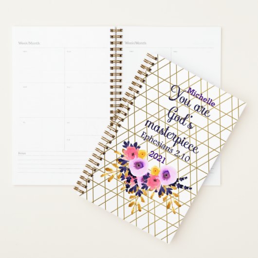 Personalisieren Sie, dass Sie Gottes Meisterwerk B Planer (Anzeige)