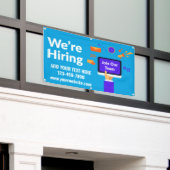 Personalisieren Sie, dass wir Mitglied unseres Tea Banner (Äußeres Gebäude)