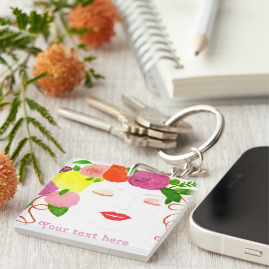Personalisieren Sie den Acrylic-Schlüsselanhänger Schlüsselanhänger (Vorderseite rechts)