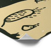 Personalisieren Sie den Astronauten das Abenteuer Poster (Ecke)