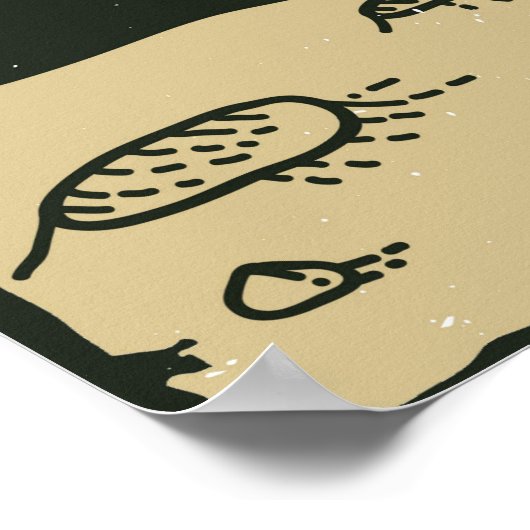 Personalisieren Sie den Astronauten das Abenteuer Poster (Ecke)