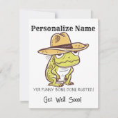 Personalisieren Sie den Austausch von Bohrlöchern  Mitteilungskarte (Vorderseite)