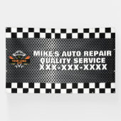 Personalisieren Sie den Auto-Reparaturshop mit Ihr Banner (Horizontal)