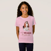 Personalisieren Sie den Beagle-T - Shirt in der Li (Vorne ganz)