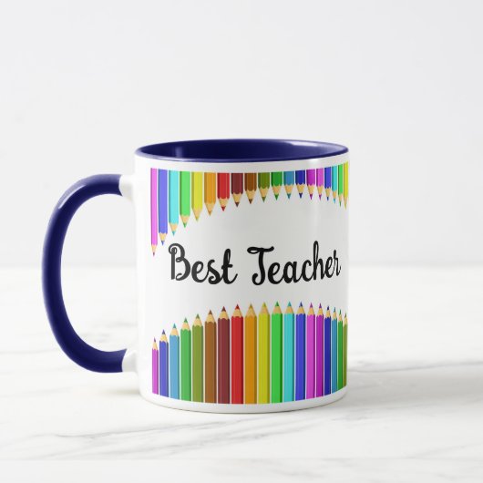 Personalisieren Sie den besten Lehrer Tasse (Links)