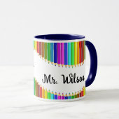 Personalisieren Sie den besten Lehrer Tasse (VorderseiteRechts)