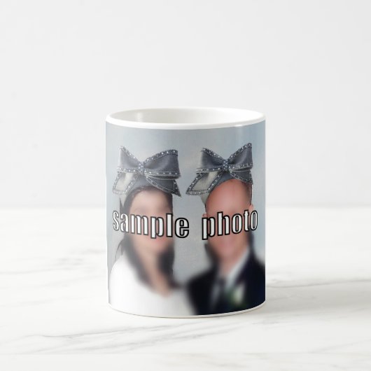 Personalisieren Sie den Big Bow Hat Kaffeetasse (Mittel)