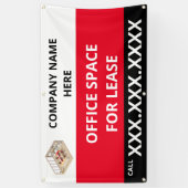 Personalisieren Sie den Bürobereich für das Leasin Banner (Vertikal)