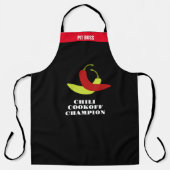 Personalisieren Sie den Chili Cookoff Champion Schürze (Vorderseite)
