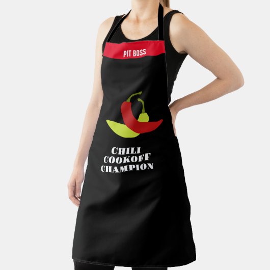 Personalisieren Sie den Chili Cookoff Champion Schürze (InSitu)