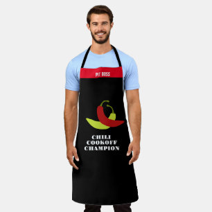 Personalisieren Sie den Chili Cookoff Champion Schürze