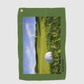 Personalisieren Sie den Clip - auf Soft Golf Handt Golfhandtuch (Vorderseite)