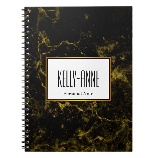 Personalisieren Sie den Designer für stilvolle Mar Notizblock (Vorderseite)