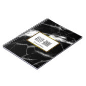 Personalisieren Sie den Designer für stilvolle Mar Notizblock (Linke Seite)