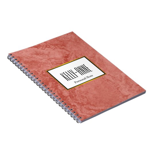 Personalisieren Sie den Designer für stilvolle Mar Notizblock (Rechte Seite)