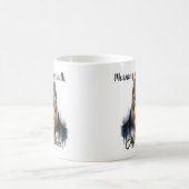 PERSONALISIEREN Sie den deutschen Schäferaffee Kaffeetasse (Mittel)