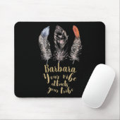 Personalisieren Sie den Feather-Stamm Mousepad (Mit Mouse)