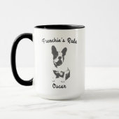 Personalisieren Sie den französischen Bulldog Tasse (Links)