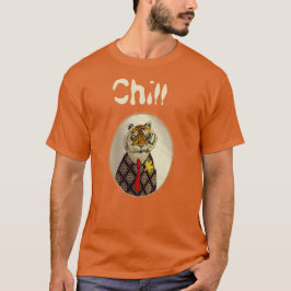 Personalisieren Sie den Fun Chill Tiger T - Shirt