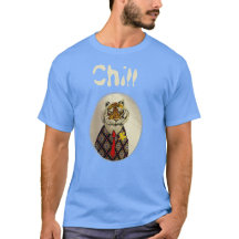 Personalisieren Sie den Fun Chill Tiger T - Shirt