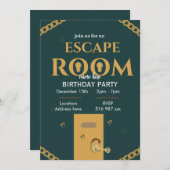 Personalisieren Sie den Geburtstag eines benutzerd Einladung (Vorne/Hinten)