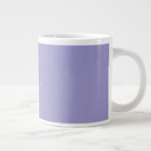 Personalisieren Sie den Lavender mit Namen Jumbo-Tasse (Rechts)
