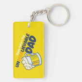 Personalisieren Sie den lustigen, unbewohnbaren Va Schlüsselanhänger (Rückseite)