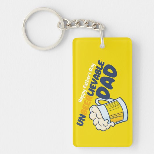 Personalisieren Sie den lustigen, unbewohnbaren Va Schlüsselanhänger (Vorderseite)