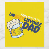 Personalisieren Sie den lustigen, unbewohnbaren Va Weinetikett (Einzelnes Label)