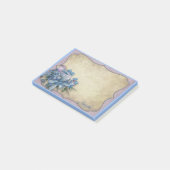 Personalisieren Sie den Namen Bluebird Vergessen-M Post-it Klebezettel (angewinkelt)
