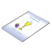 Personalisieren Sie den Namen Boy First Communion Notizblock (Linke Seite)