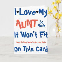 Personalisieren Sie den Namen der Geburtstagskarte