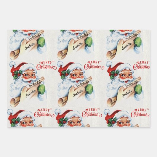 Personalisieren Sie den Namen des Kindes aus der L Geschenkpapier Set (Vorderseite 2)