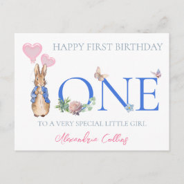 Personalisieren Sie den Namen des Kindes Peter 1.  Postkarte