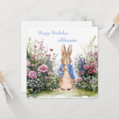 Personalisieren Sie den Namen des Kindes Peter des Karte (Vorderseite/Rückseite Beispiel)