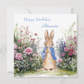 Personalisieren Sie den Namen des Kindes Peter des Karte (Vorderseite)