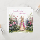 Personalisieren Sie den Namen des Kindes Peter des Karte (Vorderseite/Rückseite Beispiel)