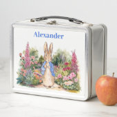 Personalisieren Sie den Namen des Kindes Peter des Metall Brotdose (Beispiel)