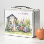 Personalisieren Sie den Namen des Kindes Peter des Metall Brotdose (Beispiel)